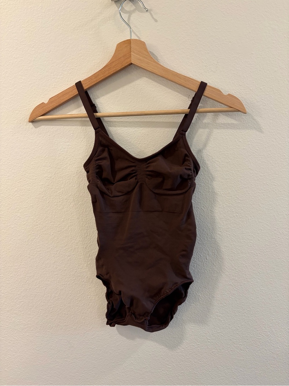 SKIMS Chocolate Brown Bodysuit Shapewear